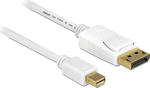 DeLock Cable DisplayPort male - mini DisplayPort male 5m White (83484)