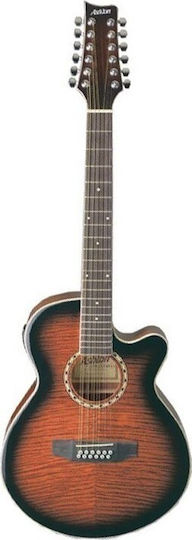 Ashton 12χορδη Ηλεκτροακουστική Κιθάρα SL29/12 Cutaway Sunburst