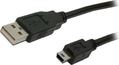 MediaRange USB 2.0 Cablu USB-A de sex masculin - mini USB-B de sex masculin Negru 1.5m MRCS113