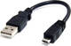 StarTech micro USB male - USB male (UUSGHAUB6IN) Μετατροπέας micro USB male σε USB-A male 1τμχ