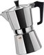 Pezzetti Italexpress Stovetop Espresso Pot for 2Cups Silver