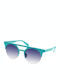 Italia Independent Men's Sunglasses with Blue Plastic Frame and Blue Lens 0026.036.000