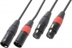 Power Dynamics Cable XLR male - XLR female Μαύρ...