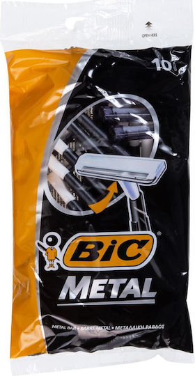 BIC Metal Бръсначки за еднократна употреба с 1 острие 10бр