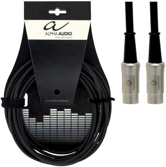 Alpha Audio MIDI Cable midi male - midi male 6m (190.785)