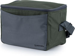 Panda Ισοθερμική Τσάντα Lunch Bag Ώμου Πράσινη