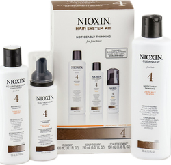 Nioxin Kit 4 For Fine Hair Σετ Θεραπείας Μαλλιών κατά της Τριχόπτωσης 3τμχ