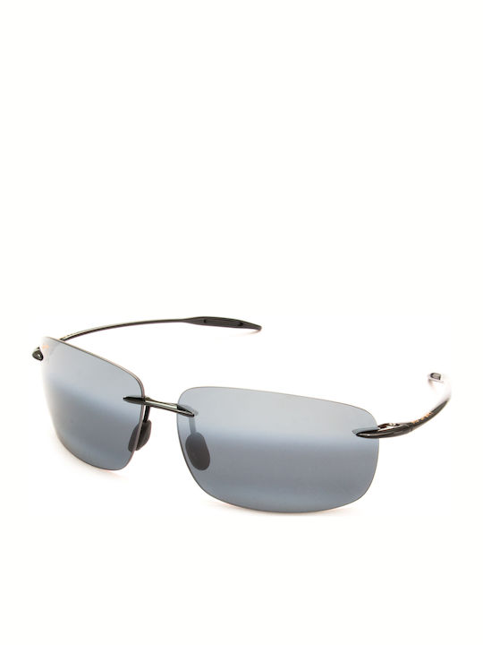 Maui Jim Sunglasses Μαύρα with Metal Frame & Black Lens
