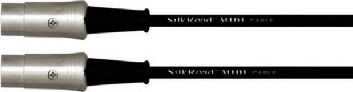 Silk Road Kabel Midi-Männchen - Midi-Männchen 1.5m Schwarz (SDM6)