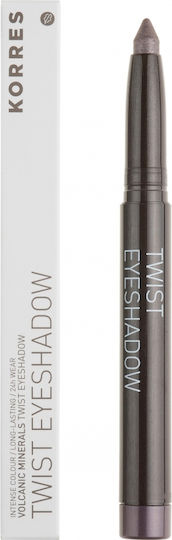 Korres Volcanic Minerals Twist Eye Shadow in Stick 33 Grey Brown 1.4gr