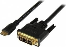Goobay 1m DVI-D male to HDMI male Cable Black (45065)