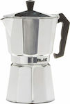 Ibili Bahia Μπρίκι Espresso 6cups Inox Ασημί