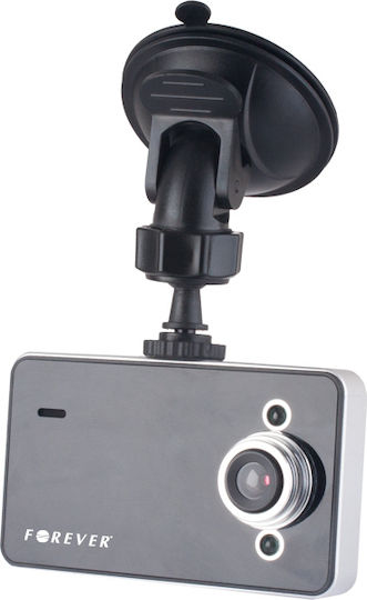 Forever 720P Windshield Car DVR, 2.4" Display with Suction Cup