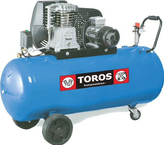 Toros N3-270C-3T Three-Phase Air Compressors with Power 3hp and Airtank 270lt 602016