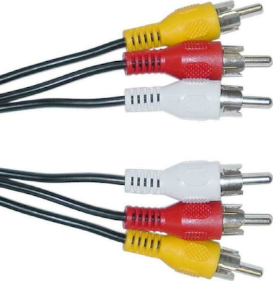 Powertech Kabel Komposit-Männchen - Komposit-Männchen 5m (CAB-R006)