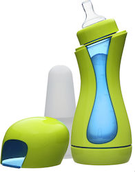 Iiamo Plastikflasche Go Gegen Koliken mit Silikonsauger für 0+, 0+ m, Monate Green-Blue 180ml 1Stück