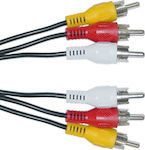 Powertech Cablul Bărbat compozit - Bărbat compozit 3m (CAB-R005)