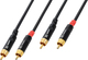 Power Dynamics Кабел RCA мъжки - RCA мъжки 1.5м 177.089