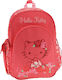 Graffiti Hello Kitty Passion Roses School Bag Backpack Elementary, Elementary in Red color