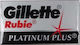 Gillette Rubie Platinum Plus Ανταλλακτικές Λεπίδες 5τμχ
