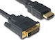 Cable DVI-D male - HDMI male 1.8m (18189)