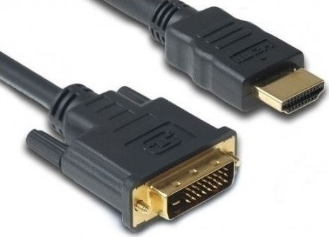 Cable DVI-D male - HDMI male 1.8m (18189)