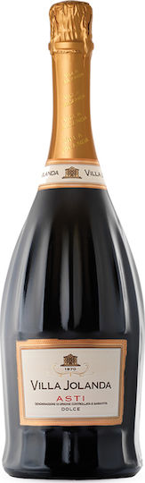 Santero Κρασί Moscato D' Asti Angeli Moscato Bianco Λευκό Γλυκό D' Asti Ημιαφρώδες 750ml