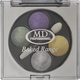 MD Professionnel Baked Range Wet Dry Quadruplex Палитра с Сенки за Очите в Пресована Пудра Форма