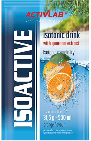 ActivLab IsoActive Isotonic Drink with Guarana Extract Πορτοκάλι 31.5gr