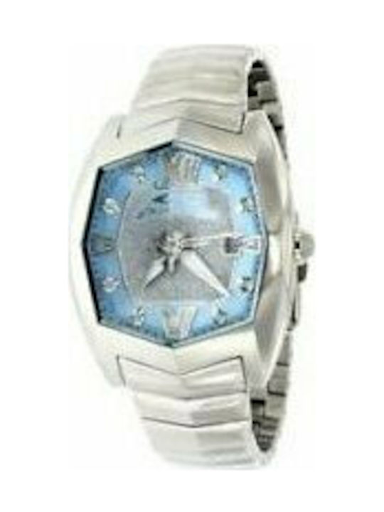 Chronotech Uhr mit Silber Metallarmband CT7964L-01M
