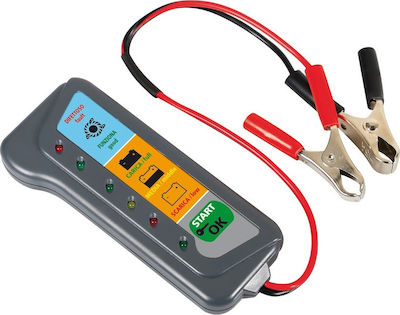 Lampa 74062 Ψηφιακό Battery Tester με Κροκοδειλάκια