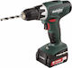 Metabo BS 14.4 Li Mașină De Găurit Cu Baterie 14.4V 2x2Ah