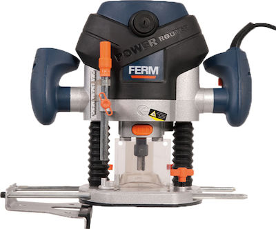 Ferm Plunge Router 1300W with Speed Settings and Suction System