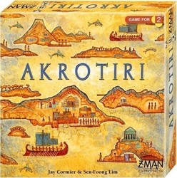 Z-Man Games Board Game Akrotiri for 2 Players 13+ Years ZMG71410 (EN)