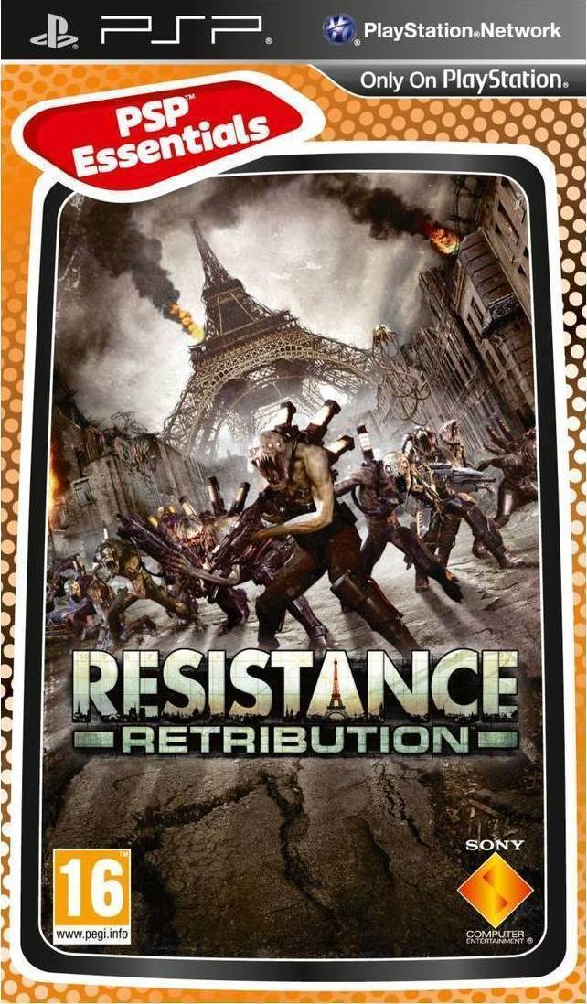 Resistance retribution psp коды