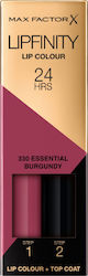 Max Factor Lipfinity Lip Colour Υγρό Κραγιόν