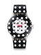 Swatch Watch with Black Rubber Strap SUUK107