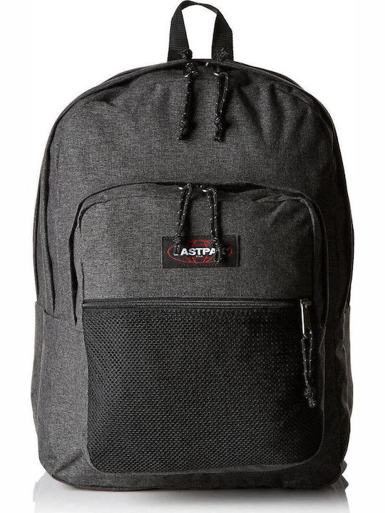 Eastpak Pinnacle Black Denim Ученическа Чанта Обратно Junior High-High School в Черно цвят