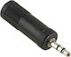 HAMA 122388 Converter 3.5mm Male to 6.3mm Female 1 Piece