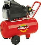 Airbloc 001025 Single-Phase Air Compressor 24lt 2hp