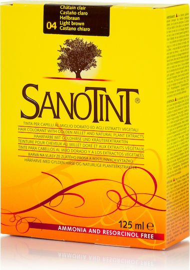 Sanotint Classic Hair Dye no Ammonia 04 Open chestnut 125ml