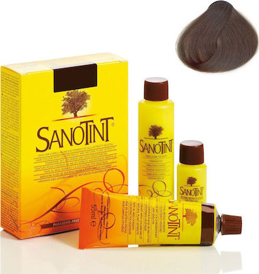 Sanotint Classic Set Vopsea de Păr fără amoniac 05 Castan auriu 125ml