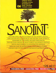 Sanotint Classic Set Hair Dye no Ammonia 06 Dark Chestnut 125ml