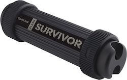 Corsair Flash Survivor Stealth 32GB USB 3.0 Stick Μαύρο