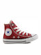 Chuck Taylor All Star All Star Chuck Taylor Adidași Copii Înălțați Chili Paste