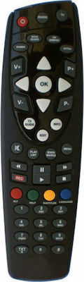 Compatible Remote Control Panasat LOR-165 for Ψηφιακούς Δέκτες Nova