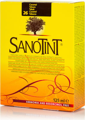 Sanotint Classic Set Vopsea de Păr fără amoniac 26 Castane caramelizate 125ml