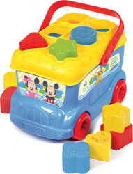 Clementoni Baby Λεωφορειάκι με Σχήματα Mickey για 9+ Μηνών