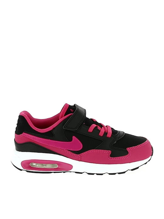 Air Max Incaltaminte Sport Copii Alergare Cu Închidere Hoop & Loop Negru