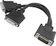 DMS59M-DUAL DVII(F) Konverter DMS-59 männlich zu DVI-I weiblich 1Stück